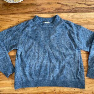 Everlane Alpaca Sweater Blue Sz XL